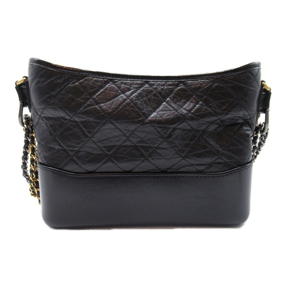 Chanel De Calf Chain Gabriel Black Shoulder Bag - Picture 1 of 10